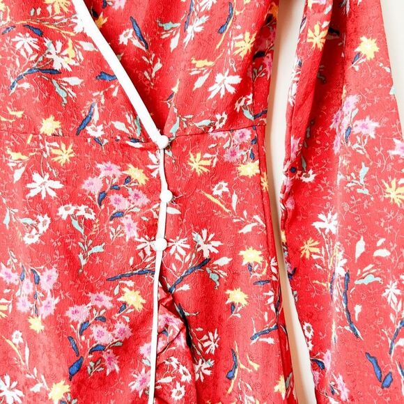 Free People Covent Garden Floral Midi Dress - Picture 8 of 10